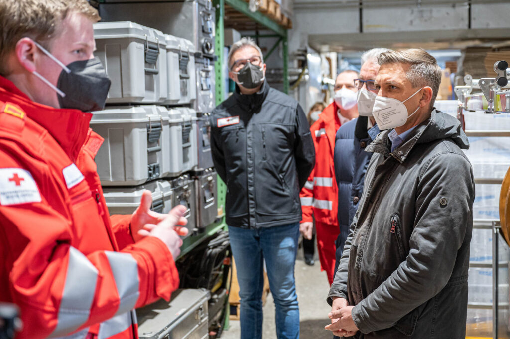 LR Hattmannsdorfer im RK Logistikzentrum Linz